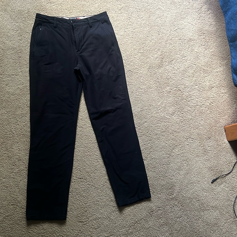 Black Stretch Dockers pants 30x32
